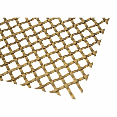 Geplooid decoratief gaas